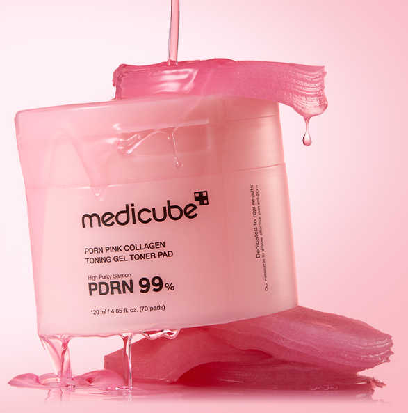 Almohadillas de esperma de salmo MEDICUBE (70pads)- Hidrata, regenera, da luminosidad e  hidrata profundamente