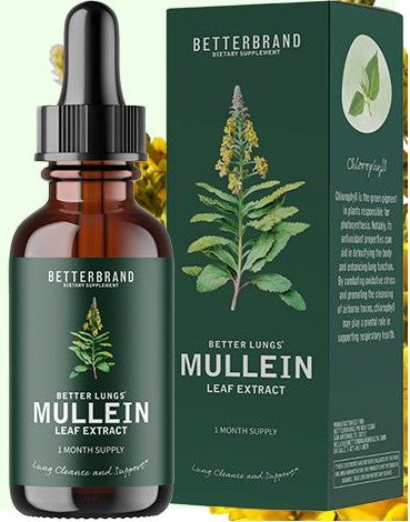 Gotas Pulmonares de Gordolobo + Clorofila - LIMPIA TUS PULMONES DE MANERA NATURAL