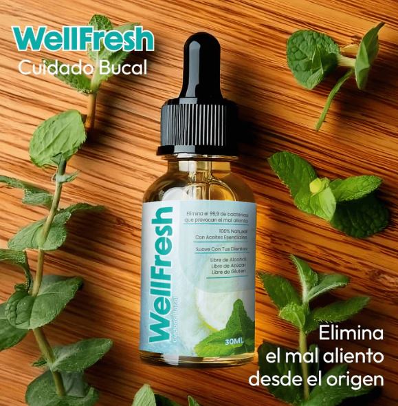 WELL FRESH - DESPIDETE DEL MAL ALIENTO Y HABLA SIN PREOCUPACIONES