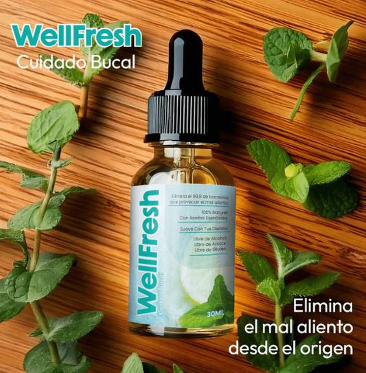 WELL FRESH - DESPIDETE DEL MAL ALIENTO Y HABLA SIN PREOCUPACIONES