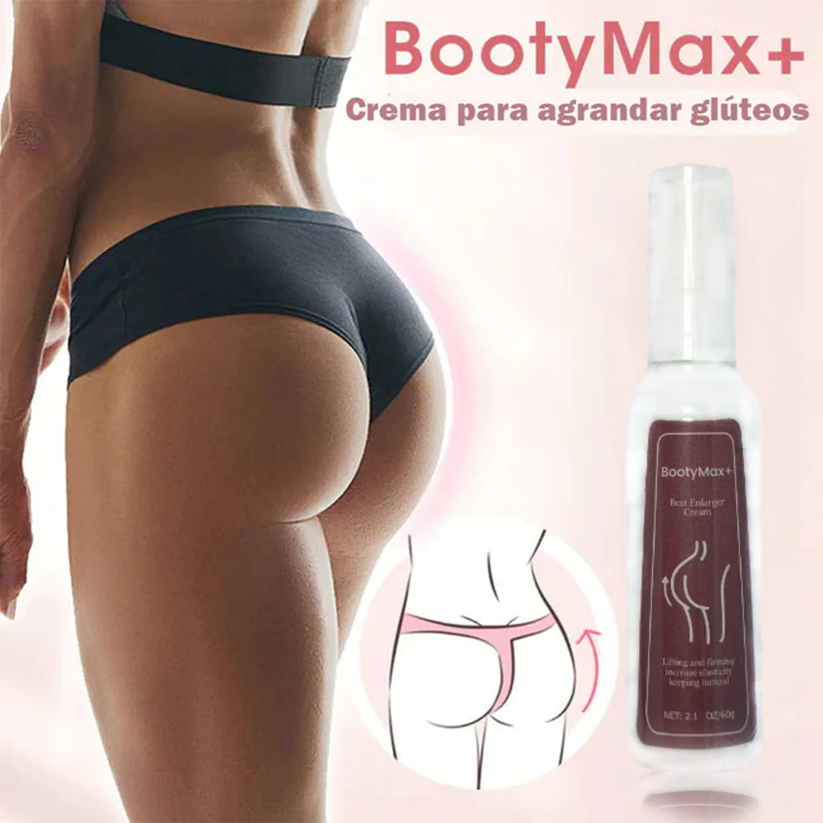 Booty Maxx- Tonifica y Aumenta tus gluteos