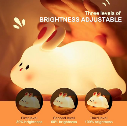 LAMPARA KAWAII DE CONTACTO - CONEJO - PATO - CAPYBARA - EL DETALLE PERFECTO PARA TI O ESA PERSONA ESPECIAL