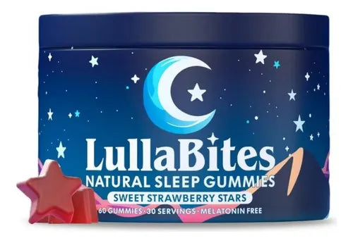 LullaBites x60 Gomitas- Despídete de esas noches de insomnio y despierta renovado y con energias